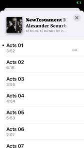 ios 14 scourby bible displayed